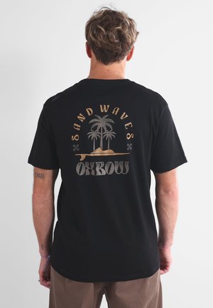 SANDWAVES - T-shirt imprimé - noir