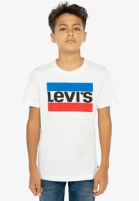 Levi's® - SPORTSWEAR LOGO TEE - T-shirt imprimé - white Image miniature 1