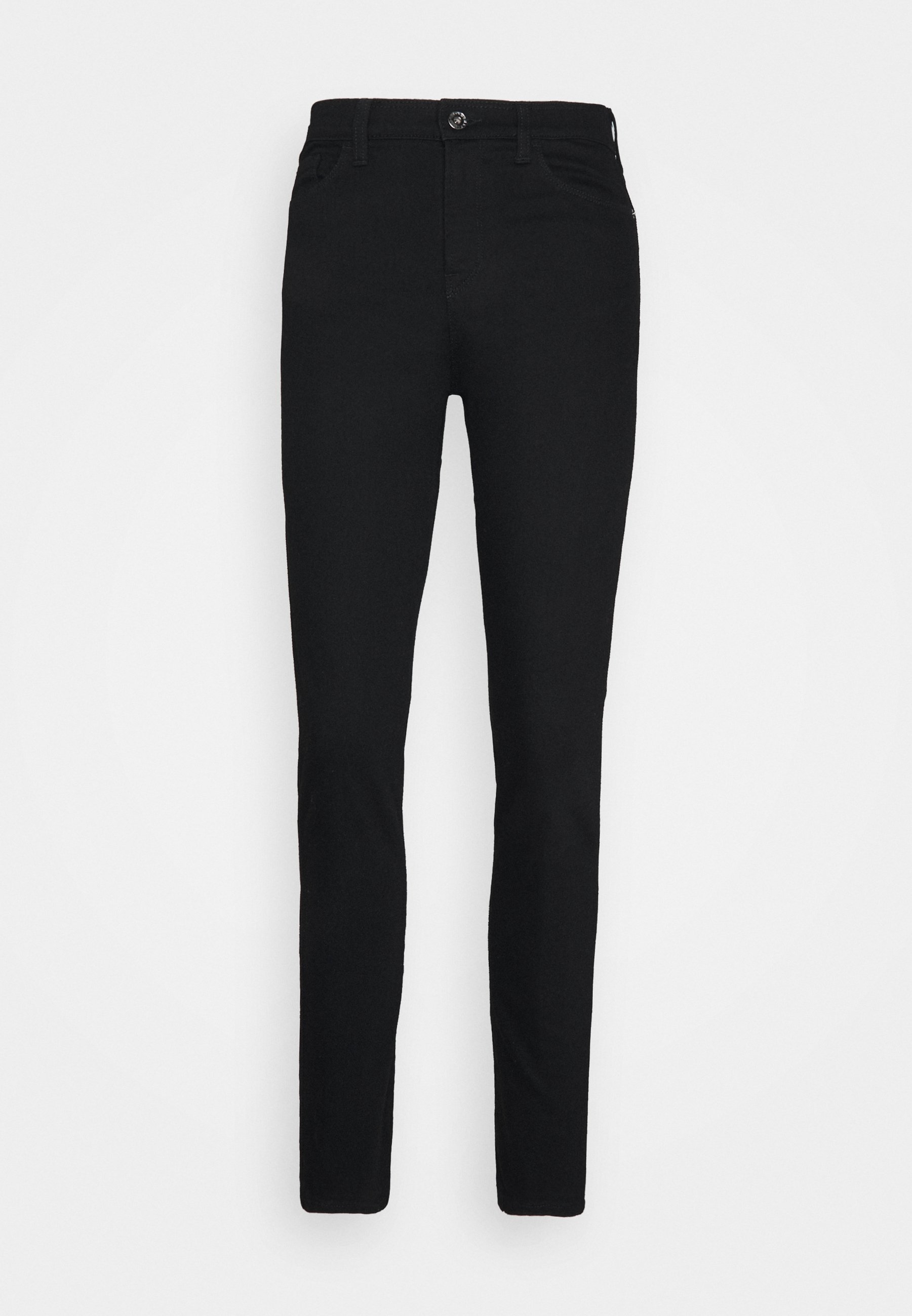 Emporio Armani Slim fit jeans - denim nero/black denim - Zalando.ie