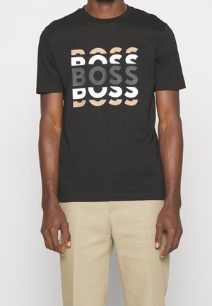 BOSS T-Shirt print - black