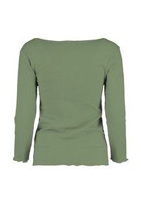 Hailys 2ER-SET V-AUSSCHNITT 3/4-ÄRMELN NORMALER SCHNITT - Langarmshirt - weiß-grün