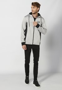 Koroshi Užtrauktuku užsegamas treningas - gris claro vigoré   light grey vigoré