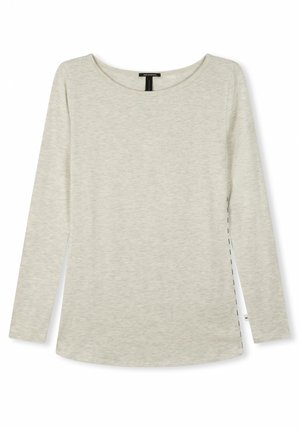 THE BOAT NECK  - Jersey de punto - soft white melee