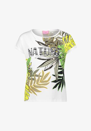 Betty Barclay, T-shirts print - white green