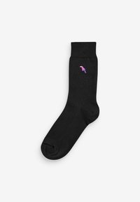 Next 4 PACK EMBROIDERED - Strømper - black ombre animal