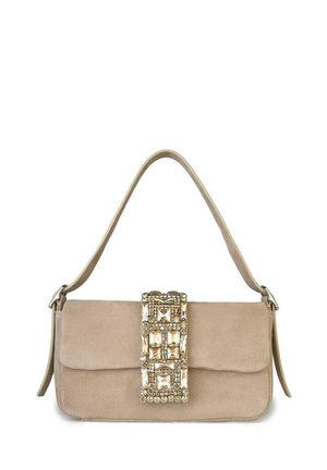 Handtas - marrón jaspeado