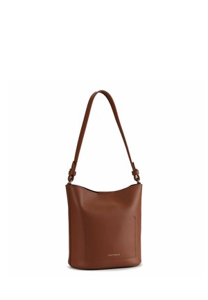 NIKLA - Borsa a mano - cognac-noir