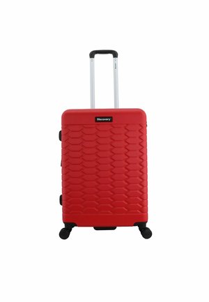 Wheeled suitcase - red