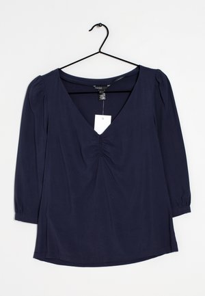 Mango, Blouse - blue