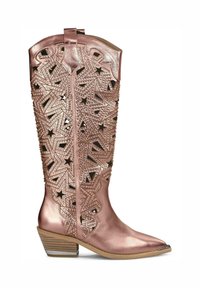 Cowboy-/Bikerboot - rosa
