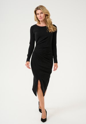 CRKALIA  - Rochie cocktail/Rochie petrecere - black shimmer