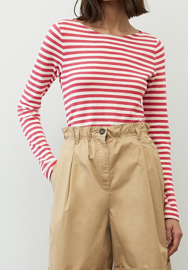 Marc O'Polo Langærmet T-shirt - apricot
