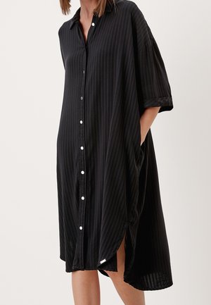 Skjortekjole - black