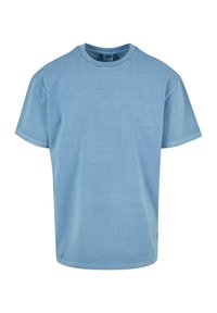 HEAVY GARMENT DYE TEE - Lihtne T-särk - horizonblue
