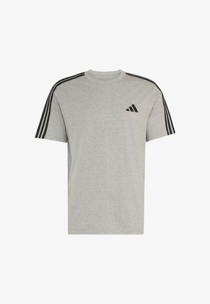 adidas Sportswear, Printtipaita - medium grey heather white