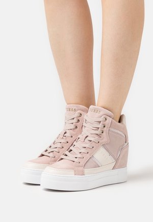 Guess, Baskets montantes - beige