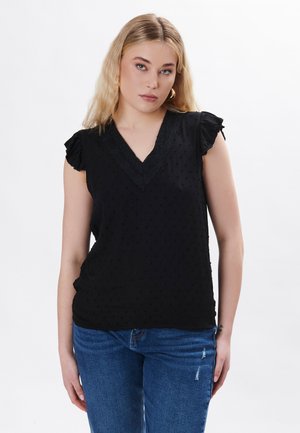 Bluse - black
