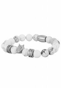OBSIDIAN  - Bracelet - silver coloured white