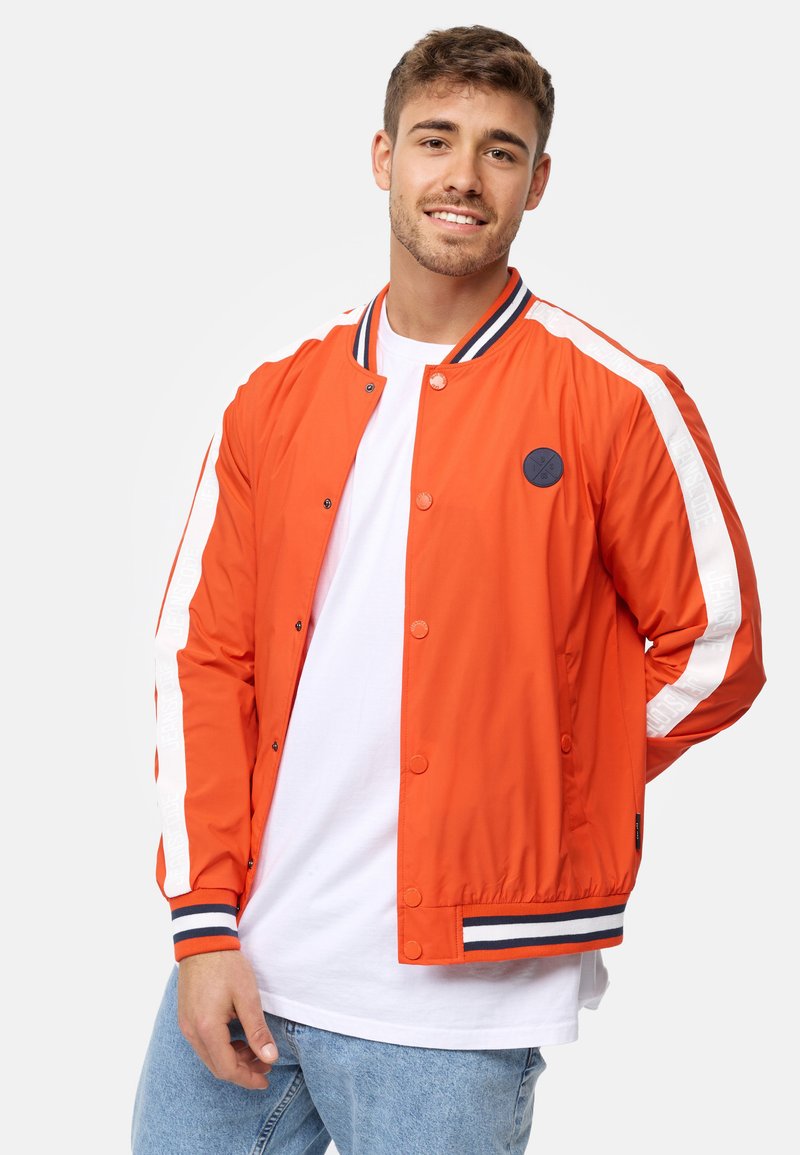 INDICODE JEANS ÜBERGANGS INGILLIAN - Bomberjakke - cherry tomato