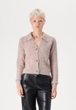 JDYZOEY LIFE COLLAR CARDIGAN - Kardigan - chateau gray
