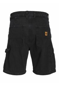 Jack & Jones Shorts vaqueros - black