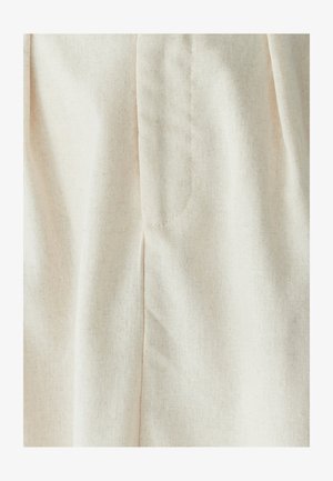 WILLA MIMIE MIDI - Pliceret nederdel /Nederdele med folder - natural