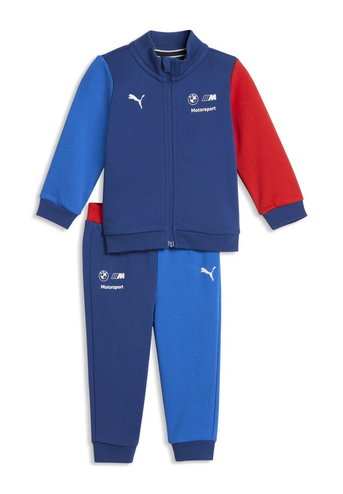 PUMA BMW TODDLER UNISEX SET - Tracksuit - pro blue-m color aop