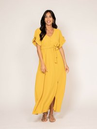 Dona x Lisa IJAZZ - Robe longue - mustard yellow
