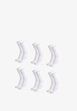 Danish Endurance TENNIS CREW 6-PACK - Calze sportive - offwhite