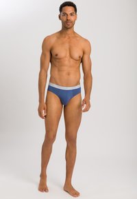 Hanro ESSENTIALS PACK 2 - Slip - slate blue   mid grey