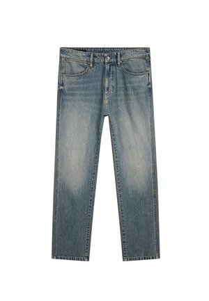 Massimo Dutti TAPERED FIT - Jeans Tapered Fit - mottled blue