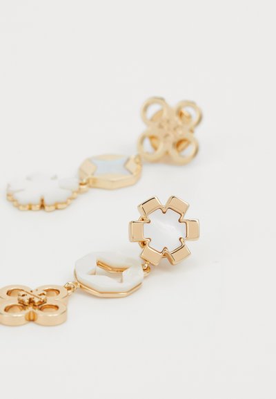 Tory Burch KIRA CLOVER LINEAR EARRING - Øreringe - gold-coloured
