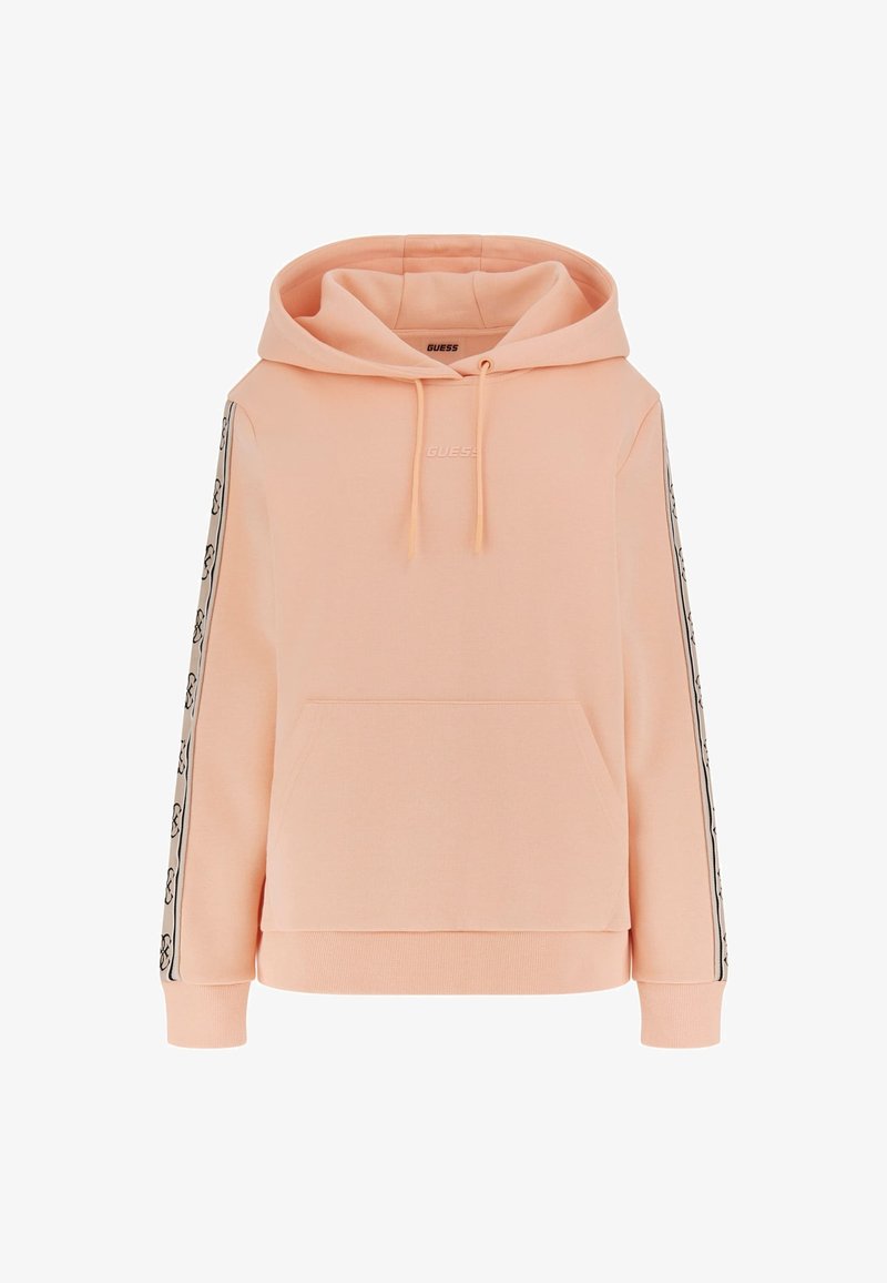 Sweat Blanc/Rose Femme Guess Icon Sweat Blanc/Rose Femme Guess Icon