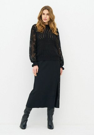 NÜ Denmark, ELMA - Strickpullover - black