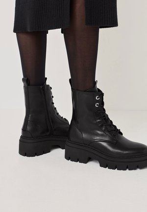 Tamaris Bottines à plateau - black leather