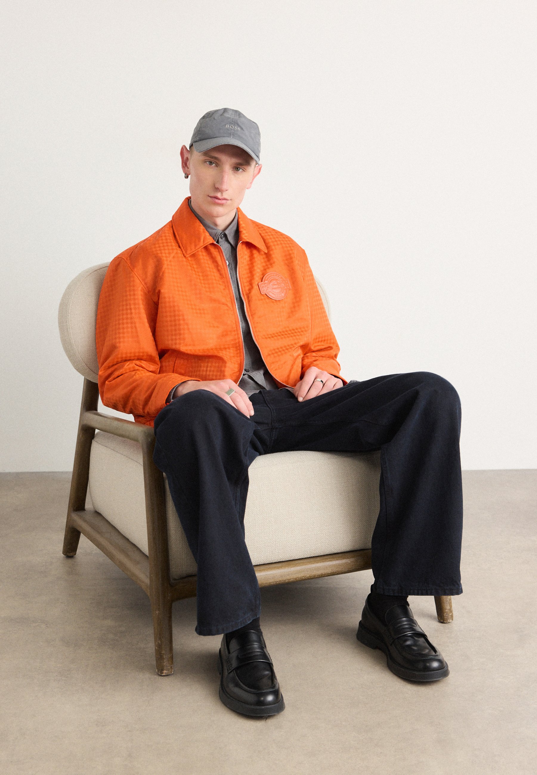 BOSS CROLER - Summer jacket - dark orange/red - Zalando.co.uk