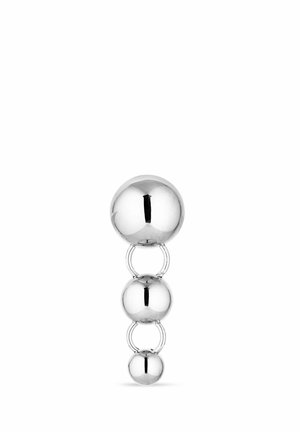 ATOMIC DROP STUD - Single earring - silver coloured