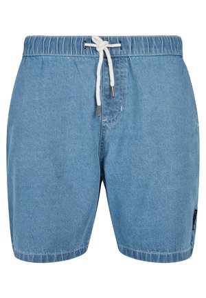 Denim shorts - midblue washed