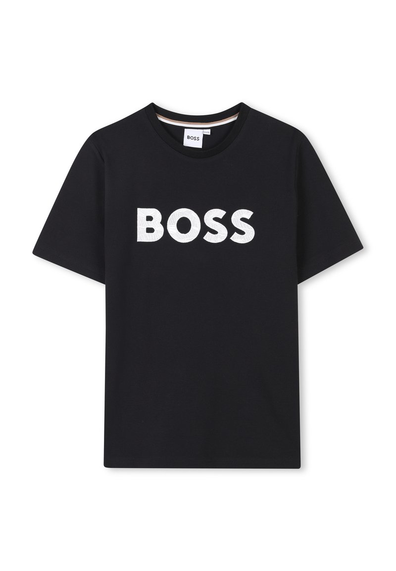 BOSS Kidswear T-shirt print zwart BOSS Kidswear T-shirt print zwart