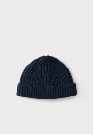 NN.07, FISHERMAN UNISEX - Плетена шапка - dark blue