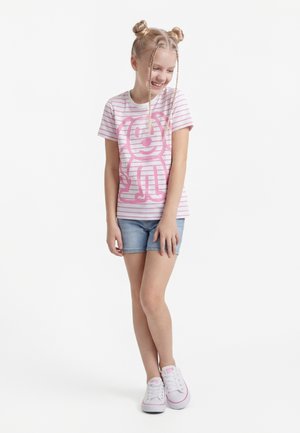 Friboo 3 PACK - T-shirts med print - light pink/white