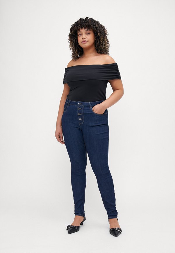 CARSTORM BUTTON PUSH UP - Jeans Skinny Fit4