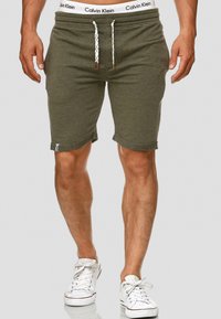INDICODE JEANS 2 PACK EDDY - Shorts - beetle black