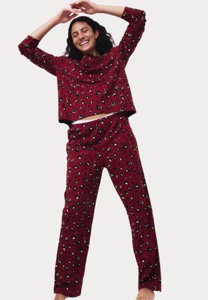 Marks & Spencer SET - Pyjama set - dark berry