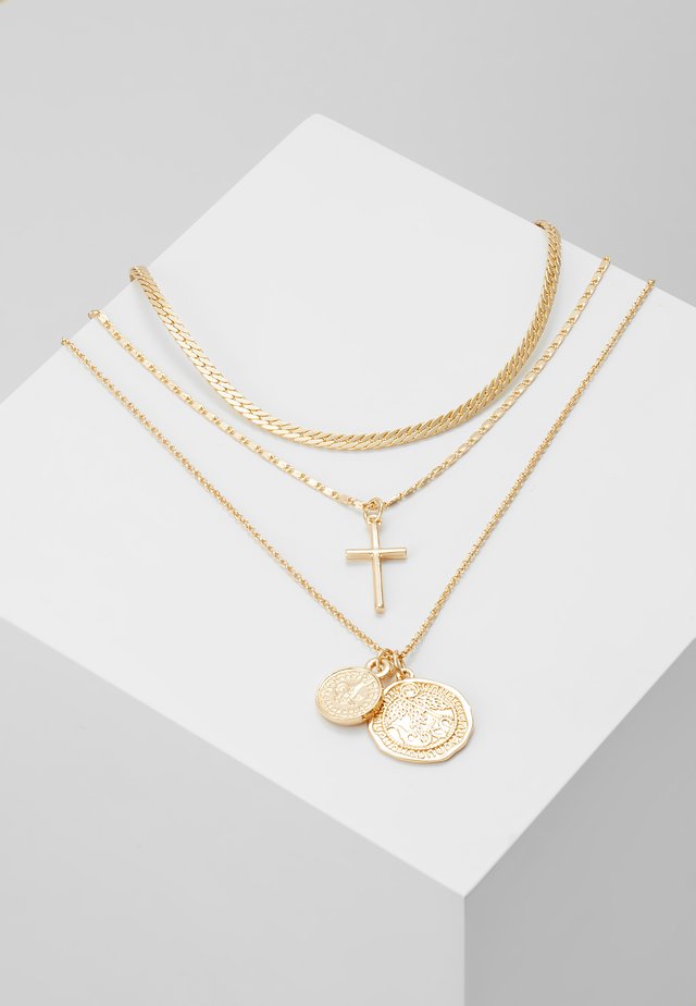 FRCOIN CROSS - Collar - gold-coloured