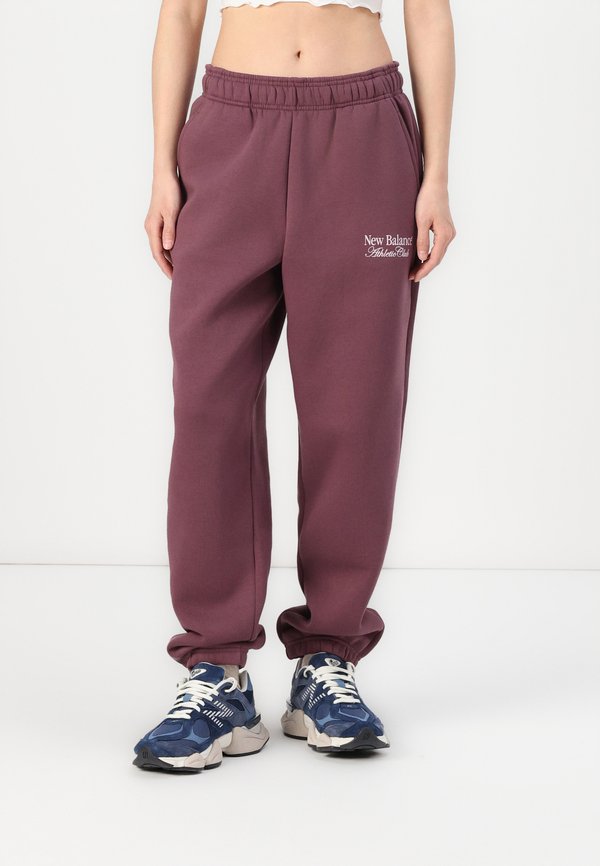 LINEAR - Tracksuit bottoms - faded plum