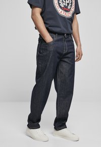 Southpole - EMBROIDERY - Relaxed fit jeans - indigo Miniatuurafbeelding 1