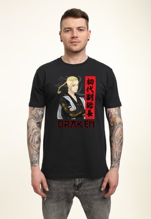 DRAKEN - T-shirt z nadrukiem