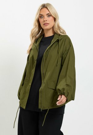 Yours Clothing, PLUS SIZE JACKETS - Light jacket - khaki