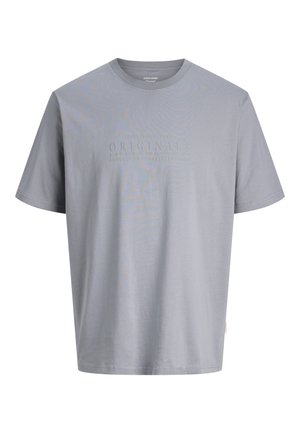 Jack & Jones, JORCATSKILLS MINIMAL TEE CREW NECK - Základné tričko - tradewinds